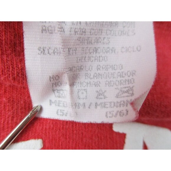 Vintage Mickey Mouse Shirt Boy's Medium 5-6 Red Disney Mickey & Co 90s Kids - Picture 7 of 9